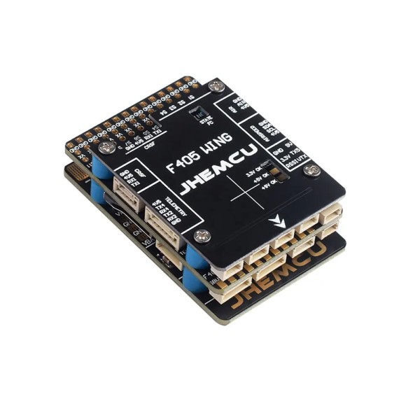 Vendite calde JHEMCU modello di aereo Uav controllo di volo Inav Firmware 8A Bec F405 ala fissa per droni da corsa Rc